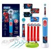 ELEKTRICKÁ ZUBNÁ KEFKA ORAL-B VITALITY SPIDERMAN NÁHRADNÉ HLAVICE PUZDRO DOPLNKY