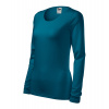Malfini SLIM 139 Tričko dámske S, Petrol blue