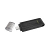 Kingston Kingston USB kľúč DT70 128GB USB-C 3.2 Gen 1, čierny MUK-0030-KIN-128GB