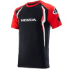 Tričko HONDA, ALPINESTARS (červená/čierna) 2024 Veľkosť: S