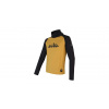 Pánska mikina SENSOR COOLMAX THERMO MOUNTAINS mustard/čierna 3XL