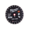 Diamantový rezací kotúč MILWAUKEE 350 x 2,8 x 10 x 25,4 mm Segmentovaný DUH