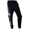 Tepláky 170 čierne, sivé (4f lyžiarske nohavice 22 JSPMN001 164)