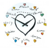 Designové nástěnné hodiny 8030 Nextime Loving You 43cm