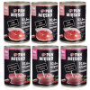 6x400 g PAN MIĘSKO Mokré krmivo pre šteniatka MIX CHUTÍ