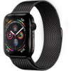 SES Elegantný kovový pásik pre chytré hodinky Apple Watch SE 40 mm (2024) - čierny 17793