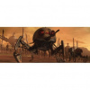 Panoramatická fototapeta - FT3607 - Star Wars: Bitka Dronov 250cm x 104cm - Vliesová fototapeta