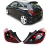 Zadné svetlá OPC tmavé pre Opel Corsa D 3 dverové od 06