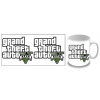 Grand Theft Auto 5 (GTA 5) - Logo White hrnček