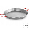 Garcima 13430 Oceľová paella panvica 28 cm