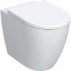 Geberit iCon - Stojace WC s doskou SoftClose, vodorovný odpad, Rimless, biela 502.383.JT.1