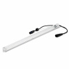 DECOLED Easy Fix LED padajúci sneh 100 cm, ľadovo biely, 200 LED diód, čierny kábel IP67, predĺženie