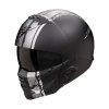 Moto prilba SCORPION EXO-COMBAT II LORD matná čierno / strieborná - Veľkosť S