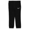 Nike Swoosh Fleece Pants Infants Black 2 - 3 Years