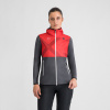 Sportful Rythmo dámska bunda black oyster/hibiscus S