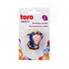 TORO Tortová sviečka číslica 1 zapichovacia 5cm opička
