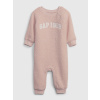 GAP Baby plyšový overal Ružová 6-12M Ružová Ružová