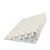 Bellatex POVLAK na klínový podhlavník 80x50x20 cm Žirafa Hnědá,Zelená,Bílá