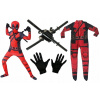 Kostým pre chlapca- Obliekanie kostýmu Deadpool kostým +2 mesiacov 146/152 (Kostým kostým Deadpool 2 meče 146/152)