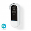 Nedis Zvonek WIFICDP30WT venkovní WiFi, HD kamera, baterie, SmartLife