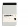 Zošit LEUCHTTURM1917 Jottbook Double, Light Grey & Black, Flexcover, 80 g/m2 papier, 59 p., čistý