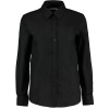 Kustom Kit Košile KK 361 Oxford, dlouhý rukáv, dámská COT43361X0022k-black Černá 6XL
