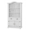 Rustikálna knižnica WHITE HOME REG06 Barevné provedení: Antická bílá K16 - antická bílá K16