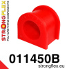 011450B: Rear anti roll bar bush 26mm Red
