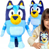 PLYŠOVÁ HRAČKA Z ROZPRÁVKY BLUEY A BINGO PESEK VEĽKÁ PLYŠOVÁ PLYŠÁKOVÁ PLYŠÁČKA