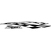 Samolepky na auto design Sport 3D Chrome (rozměr 32 x 4 cm, 19 x 2 cm, 11 x 2,5 cm)