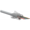 Solarix Univerzálny EASY konektor RJ45 CAT5E UTP 8p8c na drôt aj licnu SXRJ45-5E-UTP-EASY