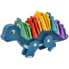 Edukačná hračka puzzle s číslami, Dinosaurus - modrý Adam Toys