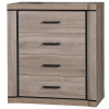 Eoshop Komoda LASAL L-4 (Barva dřeva: Dub sonoma)
