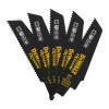 DeWALT DT2315L - Bimetalové pílové listy Extreme® univerzálne, 100mm, rýchle rezy, pre chvost. píly, 5ks