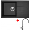 Sinks LINEA 780 Metalblack + Vitalia G4274