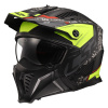 LS2 OF606 DRIFTER DEVOR M.BLACK HV YELLOW-06 L