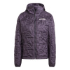 adidas Terrex Xperior PrimaLoft Loose Fill Insulated Hooded Jacket Womens Aurora Black 10 (S)