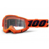 Brýle 100% Accuri 2 OTG Neon/Orange/Clear Lens