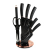 Berlingerhaus Sada nožů ve stojanu 8 ks Black Rose Collection BH-2421