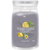 Aromatická svíčka Signature sklo velké Black Tea & Lemon 567 g - Yankee Candle
