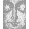 ZUTY Bodkovanie - UMELECKÝ BUDDHA Rámovanie: bez rámu a bez vypnutia plátna, Rozmer: 80x100 cm