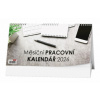 Měsíční pracovní kalendář 2026 - stolní kalendář