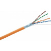 Keline kábel, cat. 5e, FTP (F/UTP) 4x2xAWG24, 300 MHz, LSOH, 500m, oranžový KE300S24LSOH-B2ca