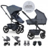EASYWALKER Set XL kočík kombinovaný Harvey NXT s príslušenstvom Deep Blue