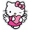 CUKROVÁ TLAČ Opłatek na Tort Cukrová hmota Hello Kitty mačiatko rozprávka 3