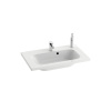 Ravak Chrome umývadlo 80x49 cm obdĺžnik umývadlo na nábytok biela XJG01180000