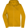 James & Nicholson Mikina JN 755 s kapucí, dámská COT02075503103-gold yellow L Žlutá zlatavě
