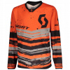 Mikina Scott Jersey 350 Noise Kids orange/black