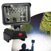 Pracovná lampa na batérie Makita 18V-48W halogénová lampa baterka 30LED