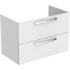 Ideal Standard Tempo - Skrinka pod umývadlo 800 mm, 2 zásuvky, lesklá biela E3242WG